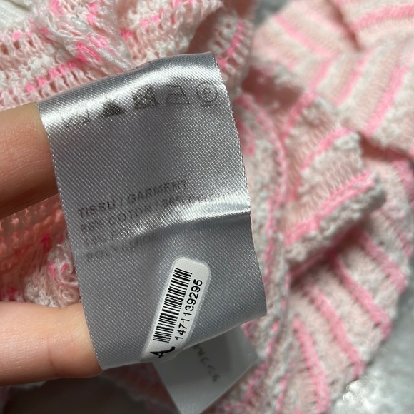 Chloé Sweater Fluo Pink and White - Picture 8 of 14